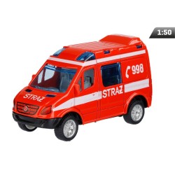 Model 1:50, Mercedes-Benz Sprinter Mini, STRAŻ, czerwony