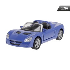 Model 1:34, Opel Speedster 2001, niebieski Model 1:34, Opel Speedster 2001, niebieski
