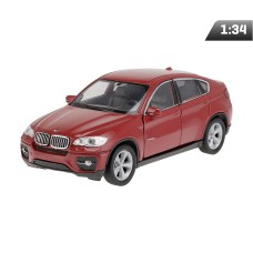 Model 1:34, BMW X6, czerwony Model 1:34, BMW X6, czerwony
