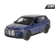 Model 1:34, BMW iX, niebieski Model 1:34, BMW iX, niebieski