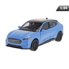Model 1:34, Ford Mustang mach-E CT 2023, niebieski Model 1:34, Ford Mustang mach-E CT 2023, niebieski