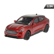 Model 1:34, Ford Mustang mach-E CT 2023,czerwony Model 1:34, Ford Mustang mach-E CT 2023,czerwony