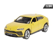 Model 1:34, Lamborghini Urus, żółty Model 1:34, Lamborghini Urus, żółty