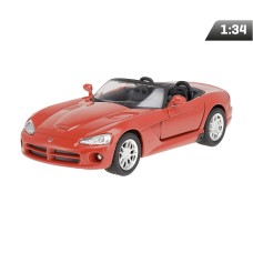 Model 1:34, DODGE Viper SRT-10 2003, czerwony Model 1:34, DODGE Viper SRT-10 2003, czerwony