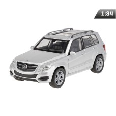 Model 1:34, Mercedes-Benz GLK, srebrny Model 1:34, Mercedes-Benz GLK, srebrny