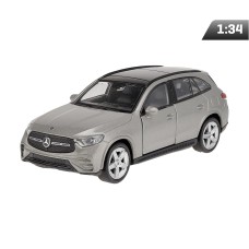 Model 1:34, Mercedes-Benz GLC, srebrny Model 1:34, Mercedes-Benz GLC, srebrny