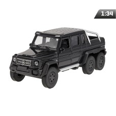 Model 1:34, Mercedes-Benz G63 AMG 6x6, czarny Model 1:34, Mercedes-Benz G63 AMG 6x6, czarny