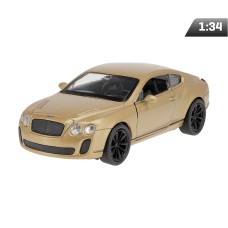 Model 1:34, Bentley Continental Supersport, złoty Model 1:34, Bentley Continental Supersport, złoty