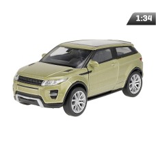 Model 1:34, Land Rover Range Rover Evoque, złoty Model 1:34, Land Rover Range Rover Evoque, złoty