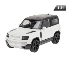 Model 1:34, Land Rover Defender 2020, biały Model 1:34, Land Rover Defender 2020, biały