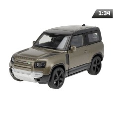 Model 1:34, Land Rover Defender 2020, brązowy Model 1:34, Land Rover Defender 2020, brązowy