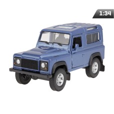 Model 1:34, Land Rover Defender, niebieski Model 1:34, Land Rover Defender, niebieski
