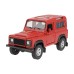 Model 1:34, Land Rover Defender, czerwony