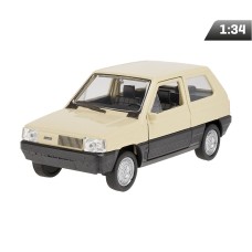 Model 1:34. FIAT Panda, kremowy Model 1:34. FIAT Panda, kremowy