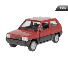 Model 1:34. FIAT Panda, czerwony Model 1:34. FIAT Panda, czerwony