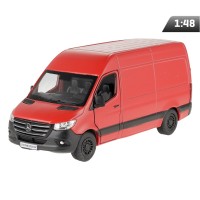 Model 1:48, Mercedes-Benz Sprinter, czerwony