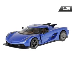 Model 1:36, Koenigsegg Jesko Absolut, niebieski