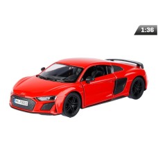 Model 1:36, Kinsmart, Audi R8 Coupe (2020), czerwony