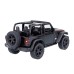 Model 1:34, Kinsmart, 2018 Jeep Wrangler czarny