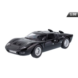Model 1:32, Kinsmart, 1966 Ford GT40 MKII, czarny