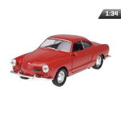 Model 1:34, VW Karmann Ghia Coupe, czerwony