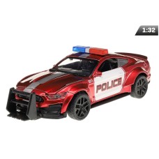CRASH CAR Police, czerwony