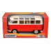 Model 1:24, 1962 VW Classical Bus, czerwono-kremowy (A05755CBCK)