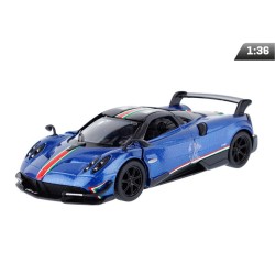 Model 1:36, Kinsmart, Pagani Huayra BC 2016, niebieski (A11708NI)