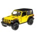 Model 1:34, Jeep Wrangler Hard Top, żółty (A11723Z)