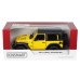 Model 1:34, Jeep Wrangler Hard Top, żółty (A11723Z)