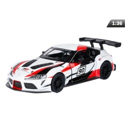 Model 1:36, Kinsmart, Toyota GR Supra Racing Concept, biały (A11755BI)