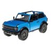 Model 1:34, 2022 Ford Bronco Open Top, niebieski (A11767N)