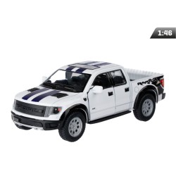 Model 1:46, Kinsmart, Ford F-150 SVT, biały (A733FFBI)