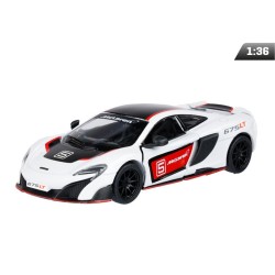 Model 1:36, Kinsmart, McLaren 675LT, biały (A738MCLBI)