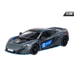 Model 1:36, Kinsmart, McLaren 675LT, szary (A738MCLSZ)
