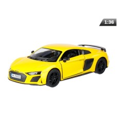 Model 1:36, Kinsmart, Audi R8 Coupe (2020), żółty (A746ARCZT)