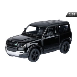 Model 1:36, Kinsmart, Land RoverDefender, czarny (A747LRDCZ)