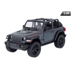 Model 1:34, Kinsmart, 2018 Jeep Wrangler szary (A750JWSZ)
