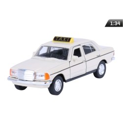 Model 1:34, MERCEDES-BENZ W123, TAXI, kremowy (A880MBWTK)
