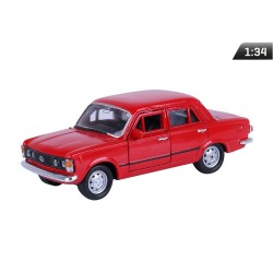 Model 1:34, PRL FIAT 125p, czerwony (A884F125C)