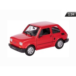 Model 1:34, PRL FIAT 126p, czerwony (A884F126C)