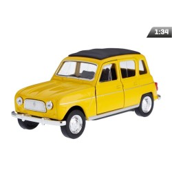 Model 1:34, Renault 4, żółty (A880REN4P)