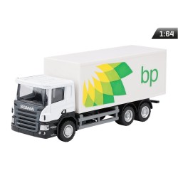 Model 1:64, SCANIA P-Series, ciężarówka BP, biała