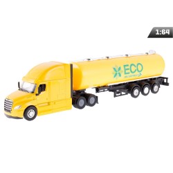 Model 1:64, CASCADIA Freightleiner, cysterna, żółty