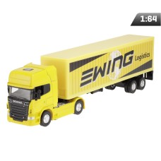 Model 1:64, SCANIA V8 R730 Ewing Logistic, żółty Model 1:64, SCANIA V8 R730 Ewing Logistic, żółty