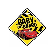 Tabliczka Baby On Board, Autka
