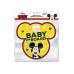 Tabliczka Baby On Board, Mickey