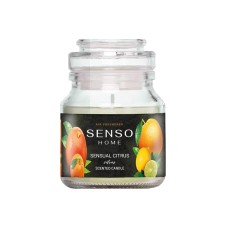 Zapach SENSO Home Scented Candle, świeca zapachowa 130 g, Sensual Citrus