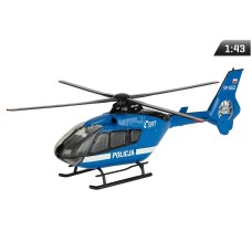 Model 1:43, Helikopter Policja EC-135, niebieski