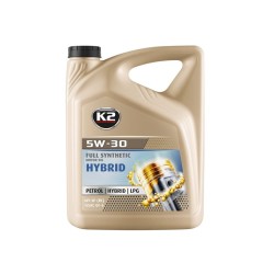 K2 5W-30 HYBRID Olej do silników hybrydowych, 5L K2 5W-30 HYBRID Olej do silników hybrydowych, 5L